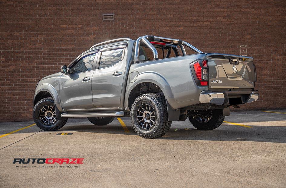 NISSAN NAVARA AR933 INTAKE GLOSS BLACK MACHINED
